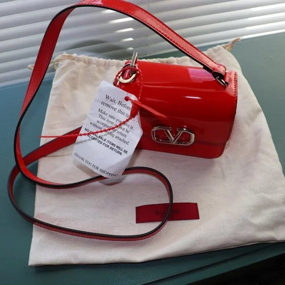 Valentino VSLING Micro Patent Crossbody - Picture 2 of 7